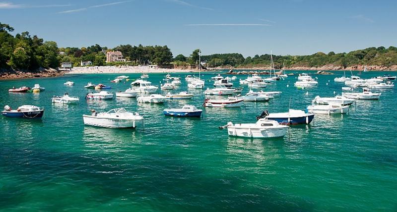 Maison Bord De Mer Avec Jacuzzi Névez Buitenkant foto